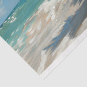 Papier Mousseline Découpage de la nage de cochon de plage (Détail)