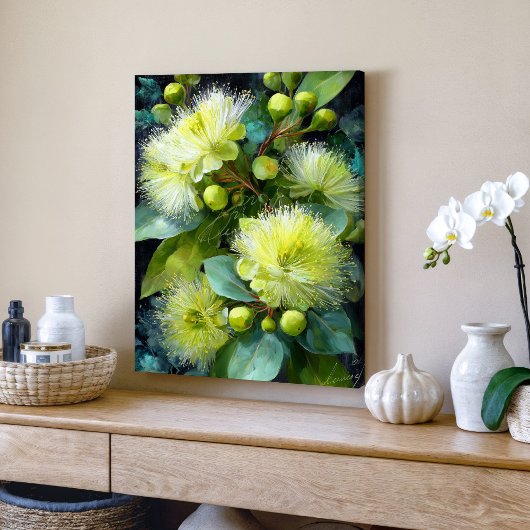 Papier Mousseline Découpage de la noix de pompage jaune vert