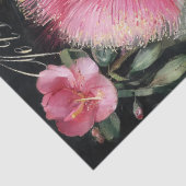 Papier Mousseline Découpage de la noix rose (Détail)