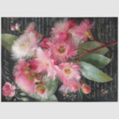 Papier Mousseline Découpage de la noix rose (Recto)