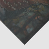 Papier Mousseline Découpage de la petite maison de champignons (Détail)