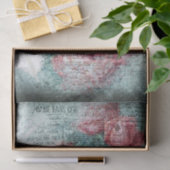 Papier Mousseline Découpage de la plume d'autruche des Tulipes rouge (Cadeau)