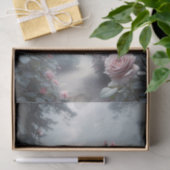 Papier Mousseline Découpage de la porte de jardin rose (Cadeau)