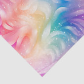 Papier Mousseline Découpage de la poussière d'étoile arc-en-ciel (Détail)