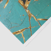 Papier Mousseline Découpage de la reine d'or brisée (Détail)