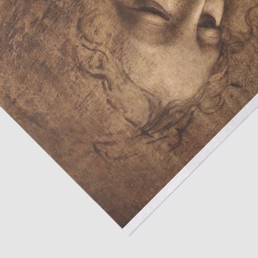 Papier Mousseline Découpage de la scapigliata (Détail)