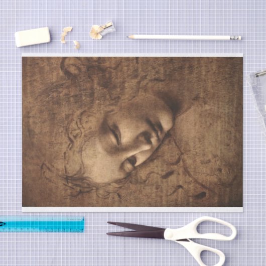 Papier Mousseline Découpage de la scapigliata (Artisanat)