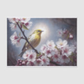 Papier Mousseline Découpage de la série de printemps (Recto)