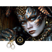 Papier Mousseline Découpage de la tribu Léopard de Feral Gold Warrio