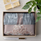 Papier Mousseline Découpage de la veste rose frite (Cadeau)