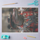 Papier Mousseline Découpage de l'alligator rouge royal Steampunk (Artisanat)