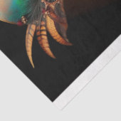 Papier Mousseline Découpage de l'alligator vert vapeur (Détail)