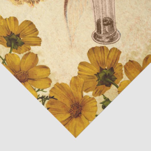 Papier Mousseline Découpage de l'ancien Cherub Cologne (Détail)