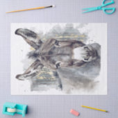 Papier Mousseline Découpage de l'âne (Artisanat)