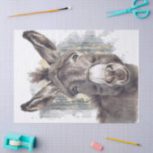 Papier Mousseline Découpage de l'âne (Artisanat)