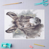 Papier Mousseline Découpage de l'âne (Artisanat)