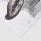 Papier Mousseline Découpage de l'âne (Détail)