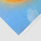 Papier Mousseline Découpage de l'aquarelle des baleines (Détail)