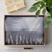 Papier Mousseline Découpage de l'aquarelle d'hiver du Cabine couvert (Cadeau)