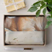 Papier Mousseline Découpage de l'aquarelle Fleur sauvage Lion Cub (Cadeau)