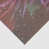 Papier Mousseline Découpage de l'arc-en-ciel de crâne brillant (Détail)