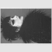 Papier Mousseline Découpage de l'art glamour (Recto)