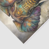 Papier Mousseline Découpage de l'éléphant de mosaïque (Détail)