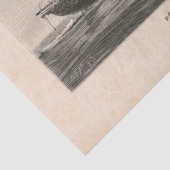 Papier Mousseline Découpage de l'Ephémère de bateau nautique françai (Détail)