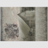 Papier Mousseline Découpage de l'Ephémère de chasse agricole (Recto)