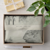 Papier Mousseline Découpage de l'éphémère de la falaise du paysage (Cadeau)