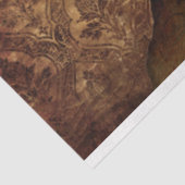 Papier Mousseline Découpage de l'Ephémère du crâne Grungy Halloween (Détail)