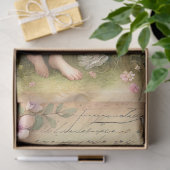 Papier Mousseline Découpage de l'Ephémère Florale Fée Papillon vinta (Cadeau)