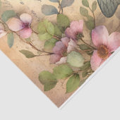 Papier Mousseline Découpage de l'Ephémère Florale Fée Papillon vinta (Détail)