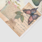 Papier Mousseline Découpage de l'Ephémère vintage des bois (Détail)