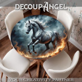 Papier Mousseline Découpage de l'esprit du cheval sauvage