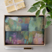 Papier Mousseline Découpage de l'étang de l'eau impressionniste (Cadeau)