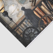 Papier Mousseline Découpage de l'étude vintage Explorer (Détail)