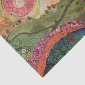 Papier Mousseline Découpage de l'hippie bohémienne (Détail)