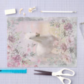 Papier Mousseline Découpage de l'Imaginaire de prairie du cheval bla (Artisanat)