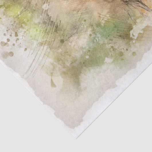 Papier Mousseline Découpage de l'oeuvre de lion (Détail)