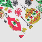 Papier Mousseline Découpage de l'ornement de Noël rétro (Détail)