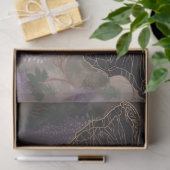 Papier Mousseline Découpage de l'ours Vintage noir Majestic (Cadeau)