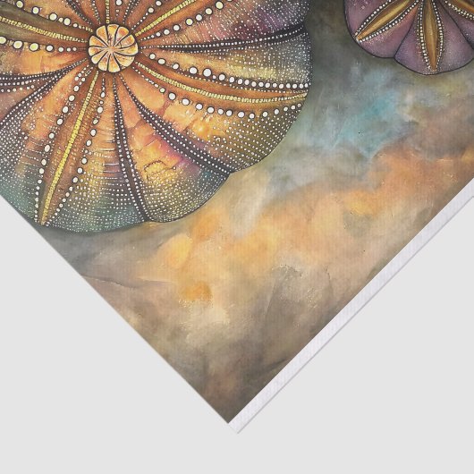 Papier Mousseline Découpage de l'oursin (Détail)