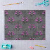 Papier Mousseline Découpage de lustre gothique violet et noir (Artisanat)