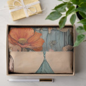 PAPIER MOUSSELINE DÉCOUPAGE DE MAISON WHIMSICAL GARDEN FAIRY (Cadeau)