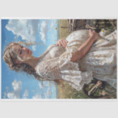 Papier Mousseline Découpage de maternité de Prairie Country Heirloom (Recto)