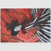 Papier Mousseline Découpage de mode victorienne gothique (Recto)