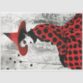 Papier Mousseline Découpage de mode Vintage gothique (Recto)