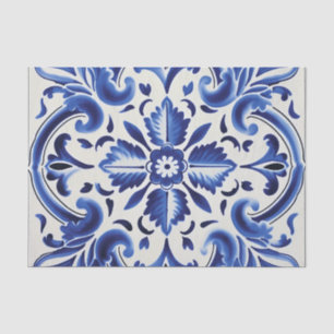 Papier Mousseline Découpage de motif portugais mignon