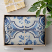 Papier Mousseline Découpage de motif portugais mignon (Cadeau)